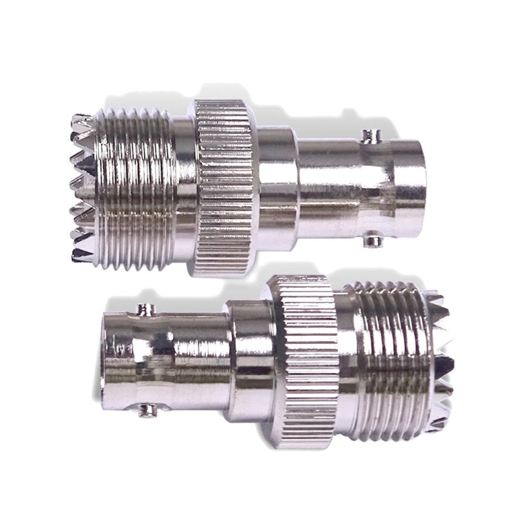 BNC Female Jack To UHF PL-259 Female Straight Type RF Coax Adapter Connector, BNC Female To UHF Female BNC Female Jack To UHF PL-259 Female Straight Type RF Coax Adapter Connector, BNC Female To UHF Female